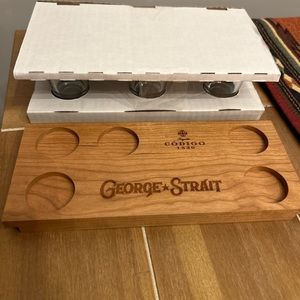 George Strait VIP Shot Glasses